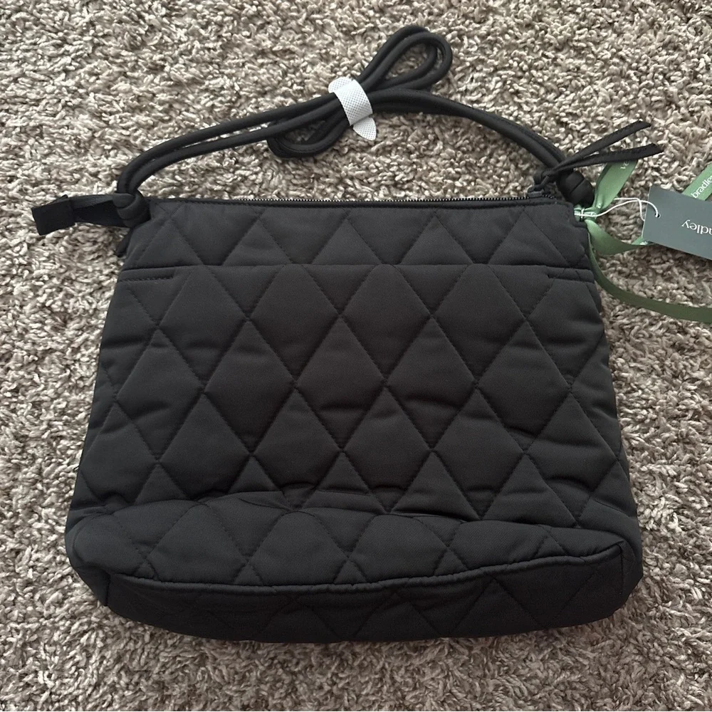 Vera Bradley Black Quilted Crossbody Bag